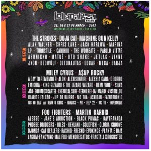 Lollapalooza - demanda hoteleira_line-up