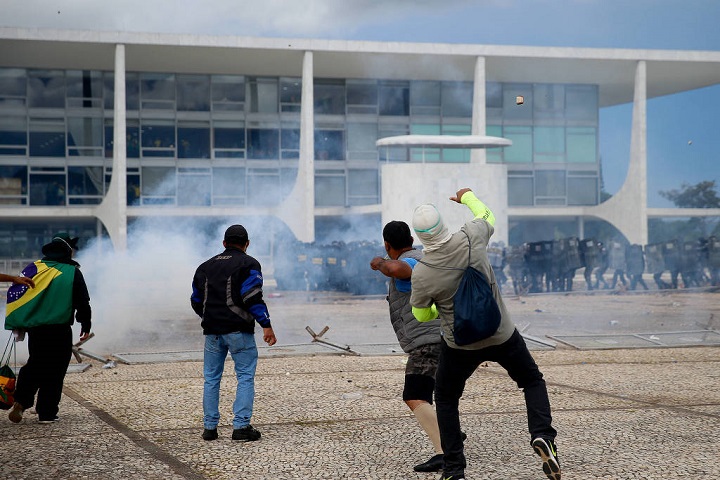 brasilia - vandalismo