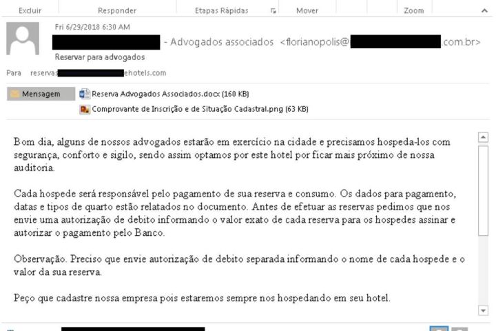 Golpe virtual - exemplo reportagem