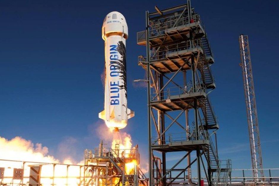 Turismo espacial - Blue Origin foguete