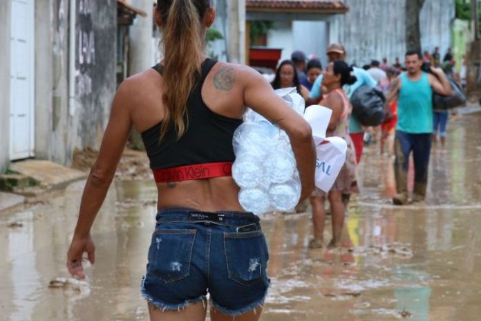 Litoral Norte - mobilização pela enchente