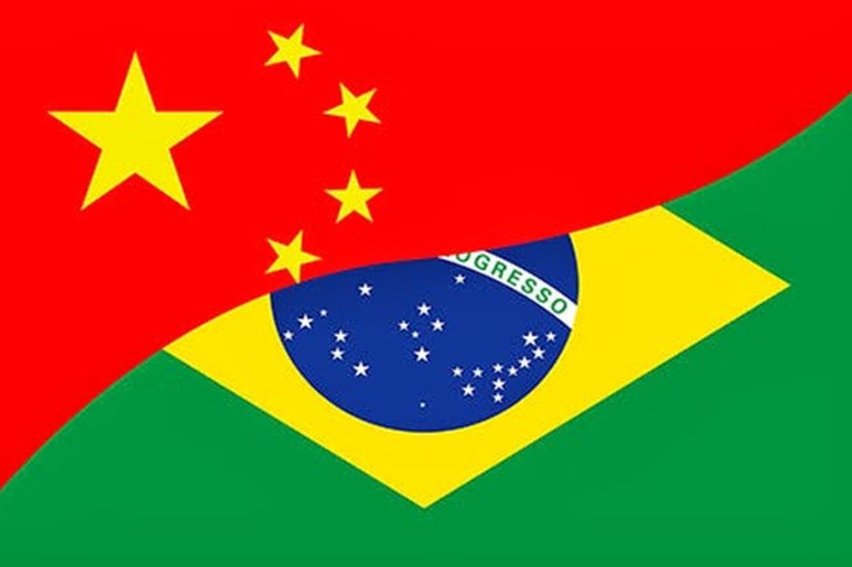 Bandeira - Brasil e China
