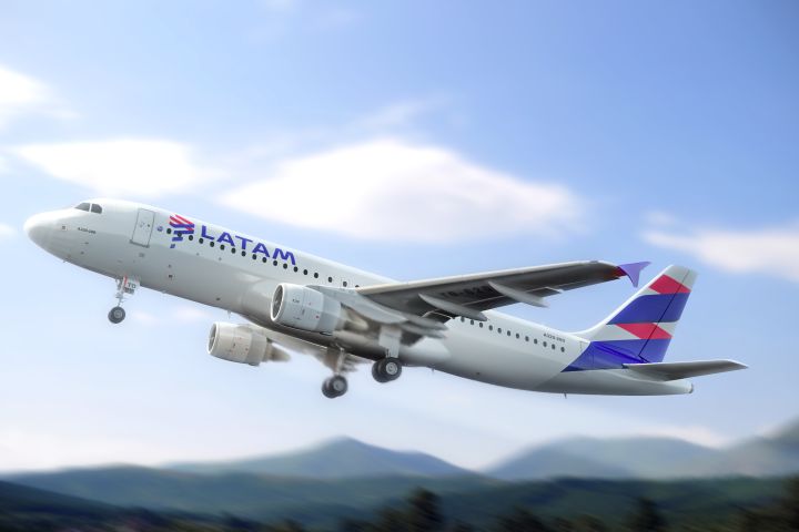 Latam Airlines voa para Santiago
