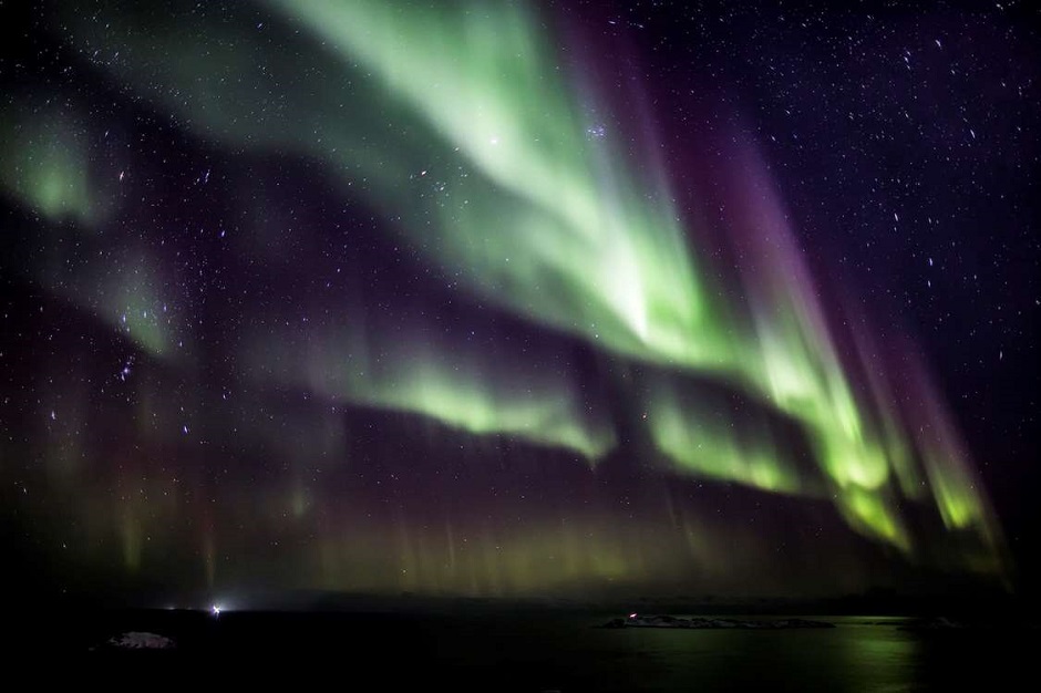 Ittoqqortoormiit - aurora boreal