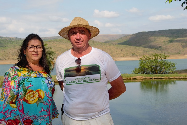 Carmo do Rio claro - desenvolvimento do turismo - marly e tiao