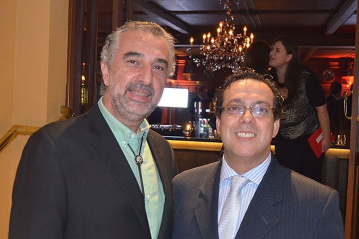 Peter e Márcio Moraes - Premio VIHP