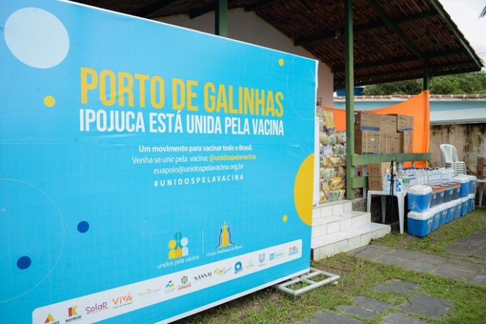 Porto de Galinhas - unidos pela vacina