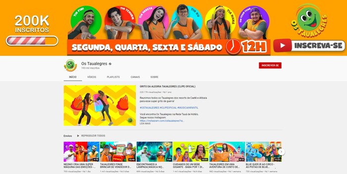 Criação de conteúdo