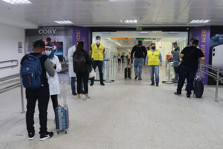 Aeroporto de Foz do Iguaçu - selo - interna