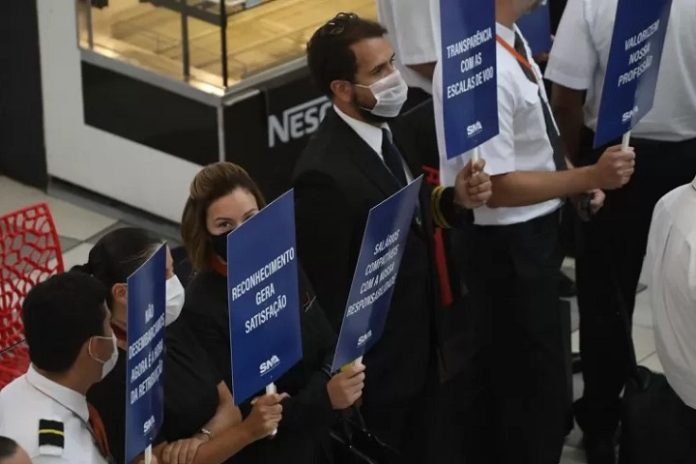 greve dos aeroviários - impacto