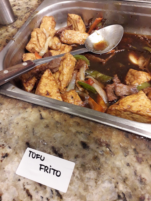 Tofu frito