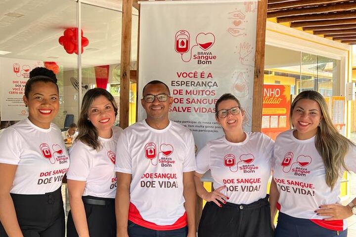 Cana Brava Resort - doação de sangue em Ilhéus