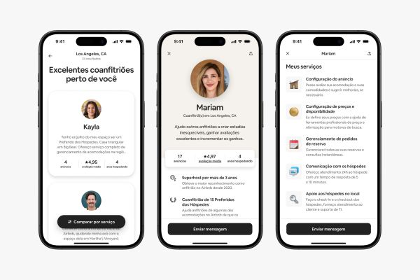 Airbnb - lançamento rede de coanfitrião