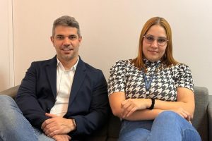 Maurício Júnior e Michelle Rosa