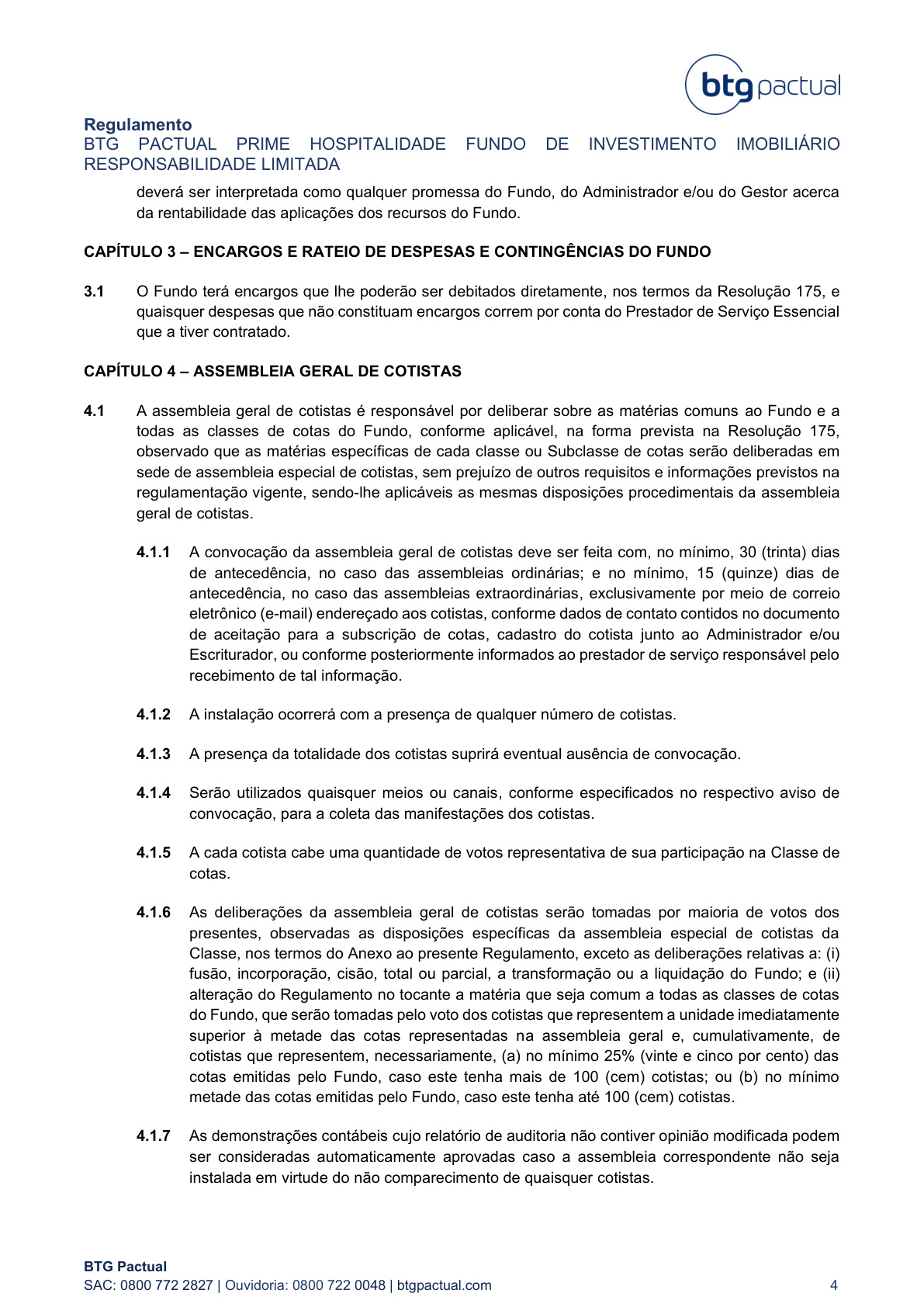 BTG Prime Hospitalidade - documento
