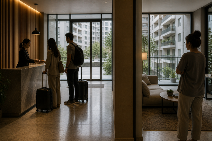 Short-term rental - Conflito_residencial