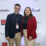 Robson Reis (B&B Hotels Brasil) e Ana Paula André (HotelConsult)